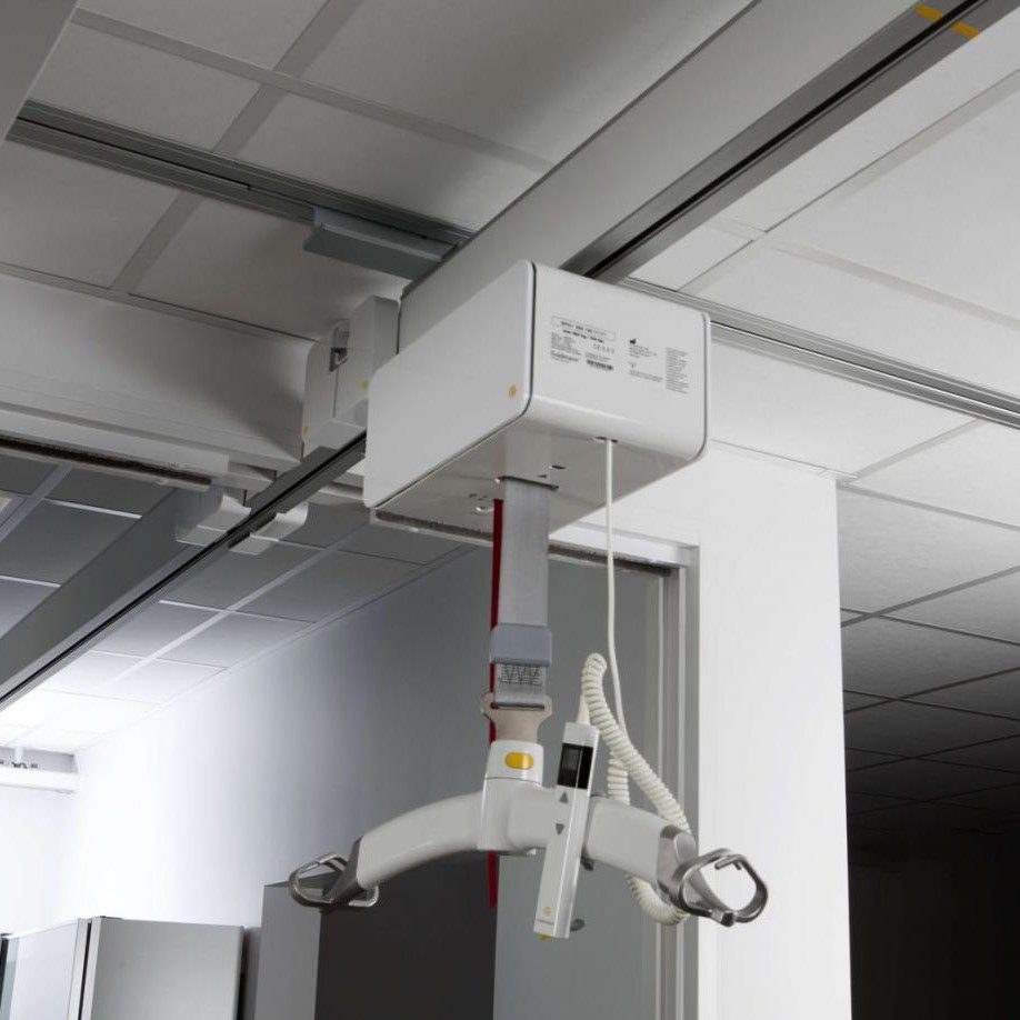 preview 12 ceiling track hoist installation